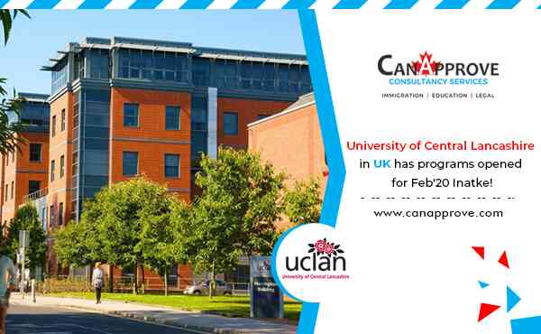 University of Central Lancashire in UK