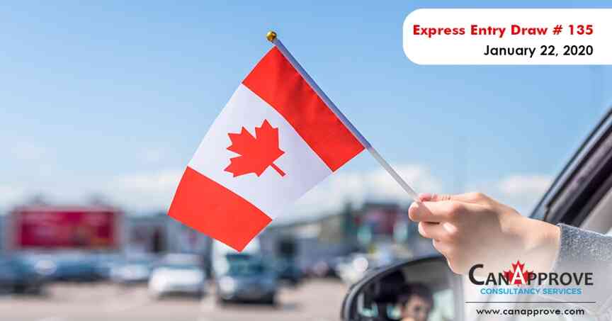 express entry draw 135
