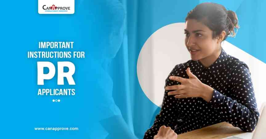 Canada PR Guideline
