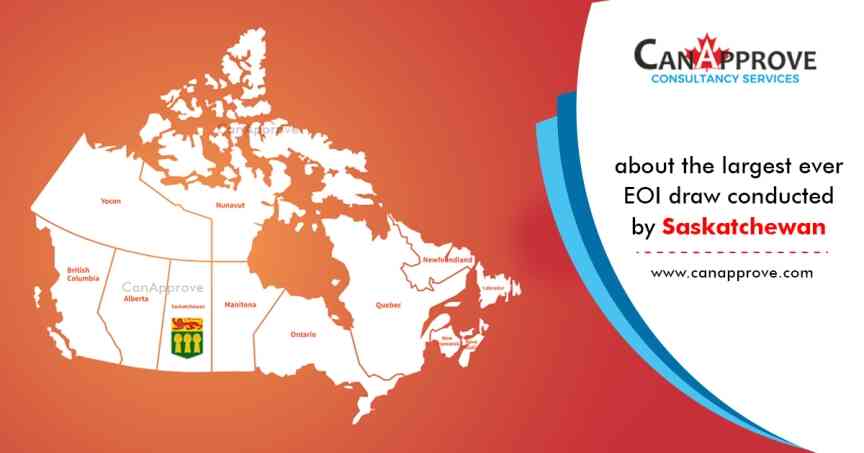 the largest ever EOI draw conducted by Saskatchewan