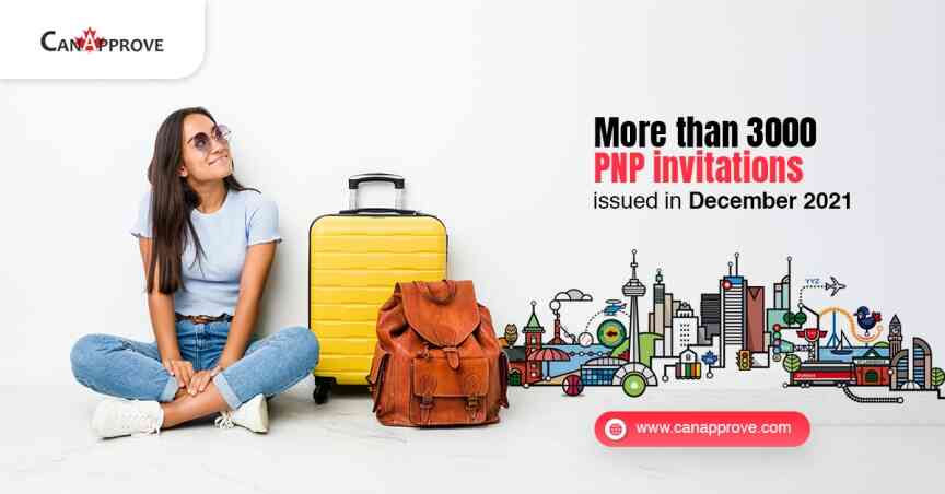 More than 3000 candidates invited in Canada PNP draws