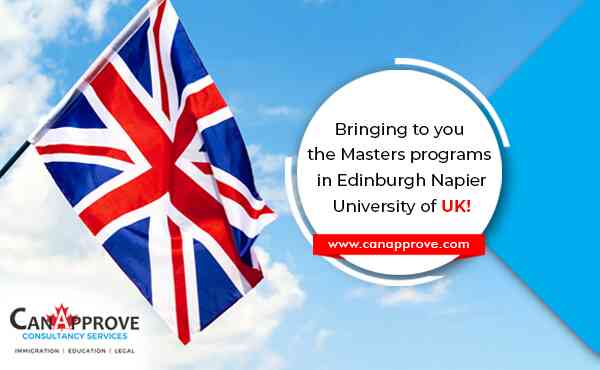 Study Masters in Edinburgh Napier University of United Kingdom