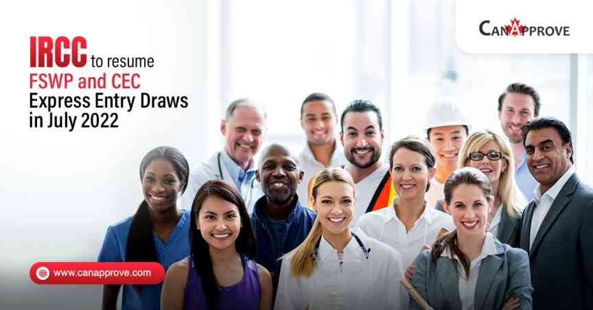 Express Entry to invited FSWP, CEC candidates again from July 2022