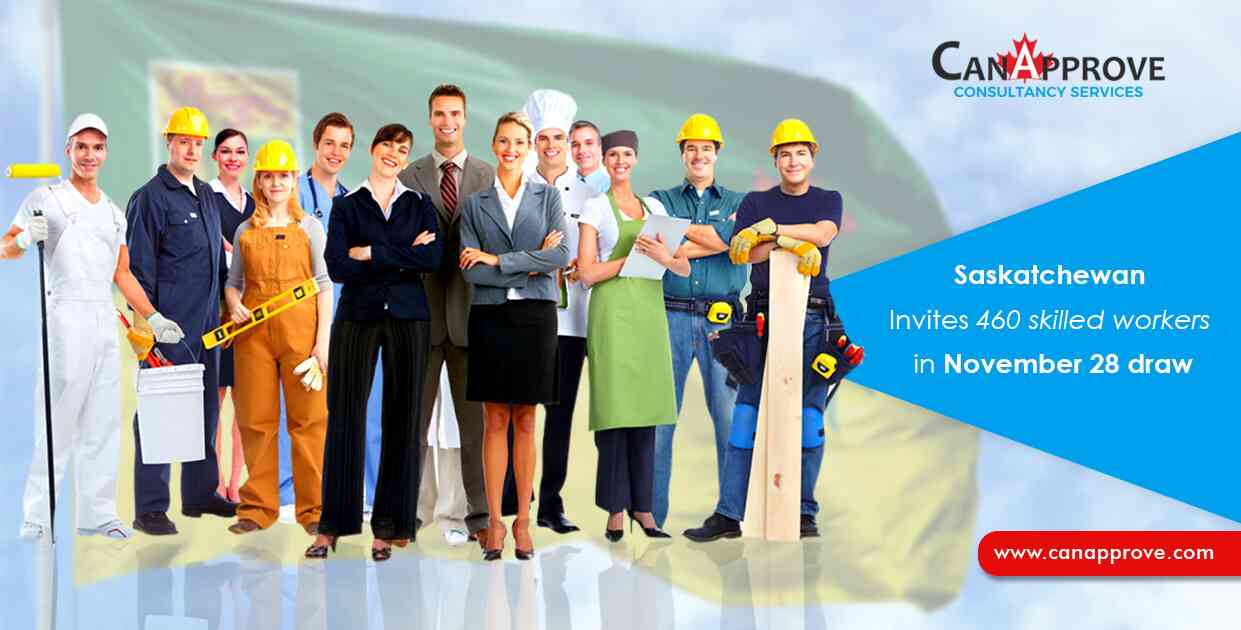 Saskatchewan invites 460 Express Entry