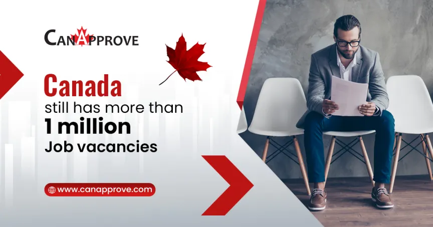 Job vacancies in Canada remained more than one million for third consecutive month in June