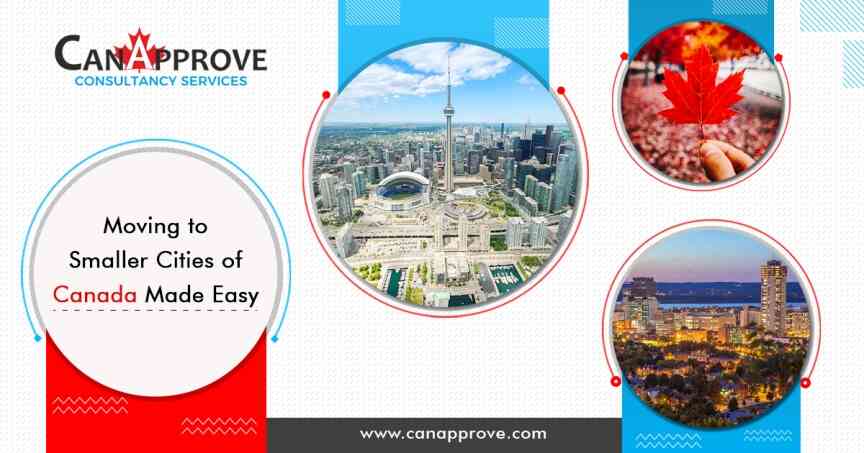 Smaller cities of Canada