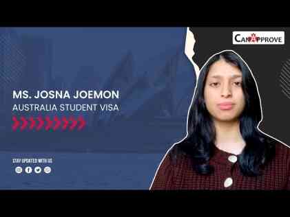 Congratulations | Student Visa Success | Australia | Canapprove